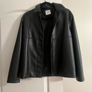 Sunday best aritzia XS leather jacket
